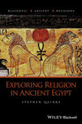 Buchcover Exploring Religion in Ancient Egypt