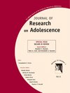 Buchcover Journal of Research on Adolescence