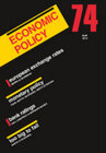 Buchcover Economic Policy 74