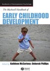 Buchcover The Blackwell Handbook of Early Childhood Development