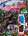 Buchcover 3D Sticker: Atemberaubende Dinosaurier