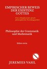 Buchcover Empiririscher Beweis der Existenz Gottes: Ein allumfassende sprachphilosophische Forschungsarbeit