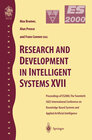 Buchcover Research and Development in Intelligent Systems XVII