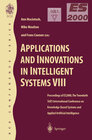 Buchcover Applications and Innovations in Intelligent Systems VIII