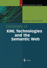 Buchcover Dictionary of XML Technologies and the Semantic Web