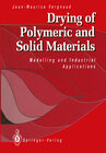 Buchcover Drying of Polymeric and Solid Materials