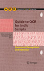 Buchcover Guide to OCR for Indic Scripts