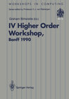 Buchcover IV Higher Order Workshop, Banff 1990