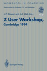 Buchcover Z User Workshop, Cambridge 1994