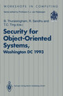 Buchcover Security for Object-Oriented Systems