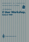 Buchcover Z User Workshop