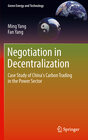 Buchcover Negotiation in Decentralization