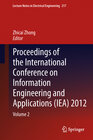 Buchcover Proceedings of the International Conference on Information Engineering and Applications (IEA) 2012
