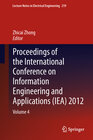 Buchcover Proceedings of the International Conference on Information Engineering and Applications (IEA) 2012