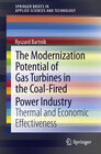 Buchcover The Modernization Potential of Gas Turbines in the Coal-Fired Power Industry