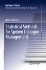 Buchcover Statistical Methods for Spoken Dialogue Management