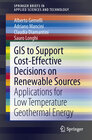 Buchcover GIS to Support Cost-effective Decisions on Renewable Sources