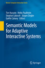 Buchcover Semantic Models for Adaptive Interactive Systems