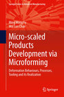 Buchcover Micro-scaled Products Development via Microforming