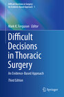 Buchcover Difficult Decisions in Thoracic Surgery