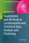 Buchcover Foundations and Methods in Combinatorial and Statistical Data Analysis and Clustering