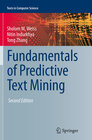 Buchcover Fundamentals of Predictive Text Mining