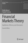 Buchcover Financial Markets Theory
