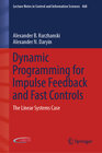 Buchcover Dynamic Programming for Impulse Feedback and Fast Controls