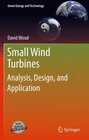 Buchcover Small Wind Turbines: Analysis, Design, and Application