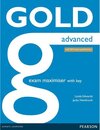 Buchcover Gold advanced - Exam Maximiser with key and online audio. Jacky Newbrook, Lynda Edwards