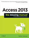 Buchcover Access 2013: The Missing Manual