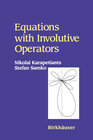 Buchcover Equations with Involutive Operators