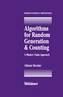 Buchcover Algorithms for Random Generation and Counting: A Markov Chain Approach