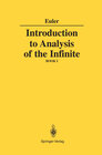 Buchcover Introduction to Analysis of the Infinite