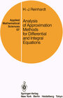 Buchcover Analysis of Approximation Methods for Differential and Integral Equations