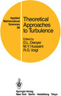 Buchcover Theoretical Approaches to Turbulence