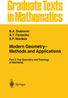Buchcover Modern Geometry— Methods and Applications