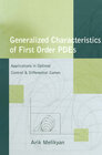 Buchcover Generalized Characteristics of First Order PDEs