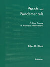 Buchcover Proofs and Fundamentals