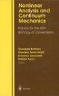Buchcover Nonlinear Analysis and Continuum Mechanics