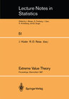 Buchcover Extreme Value Theory