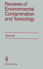 Buchcover Reviews of Environmental Contamination and Toxicology