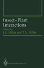 Buchcover Insect-Plant Interactions