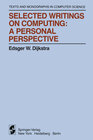 Buchcover Selected Writings on Computing: A personal Perspective