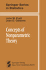 Buchcover Concepts of Nonparametric Theory