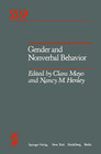 Buchcover Gender and Nonverbal Behavior