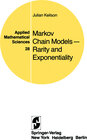 Buchcover Markov Chain Models — Rarity and Exponentiality