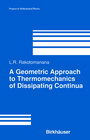 Buchcover A Geometric Approach to Thermomechanics of Dissipating Continua