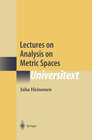 Buchcover Lectures on Analysis on Metric Spaces