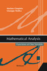 Buchcover Mathematical Analysis